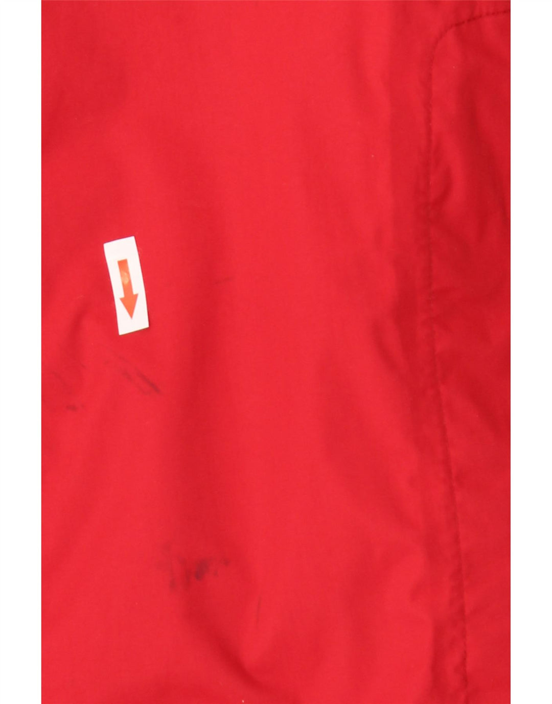 Jack Wolfskin Mens Rain Jacket UK 48 2XL Red Colourblock Polyamide