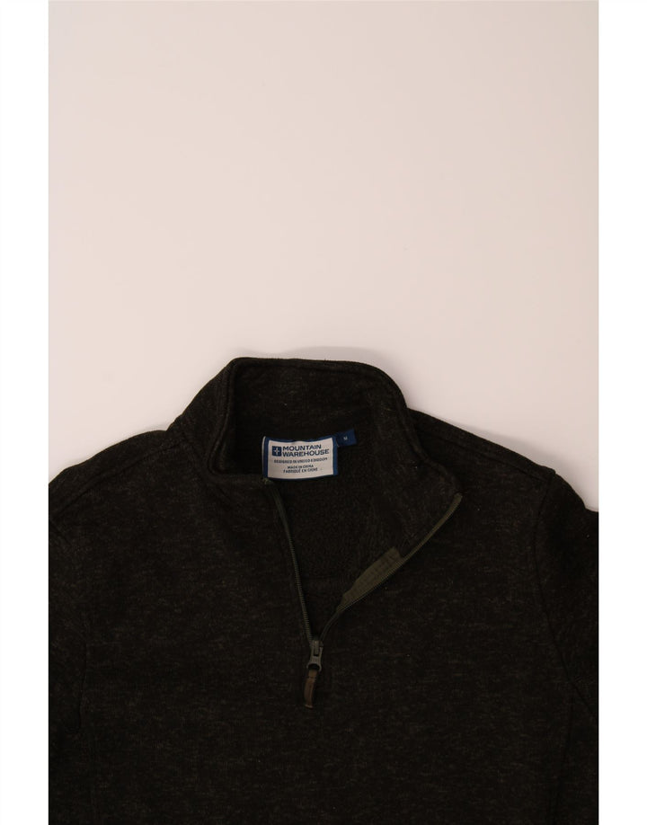 MOUNTAIN WAREHOUSE Womens Sweatshirt Jumper UK 14 Medium Green Flecked Vintage Mountain Warehouse and Second-Hand Mountain Warehouse from Messina Hembry 