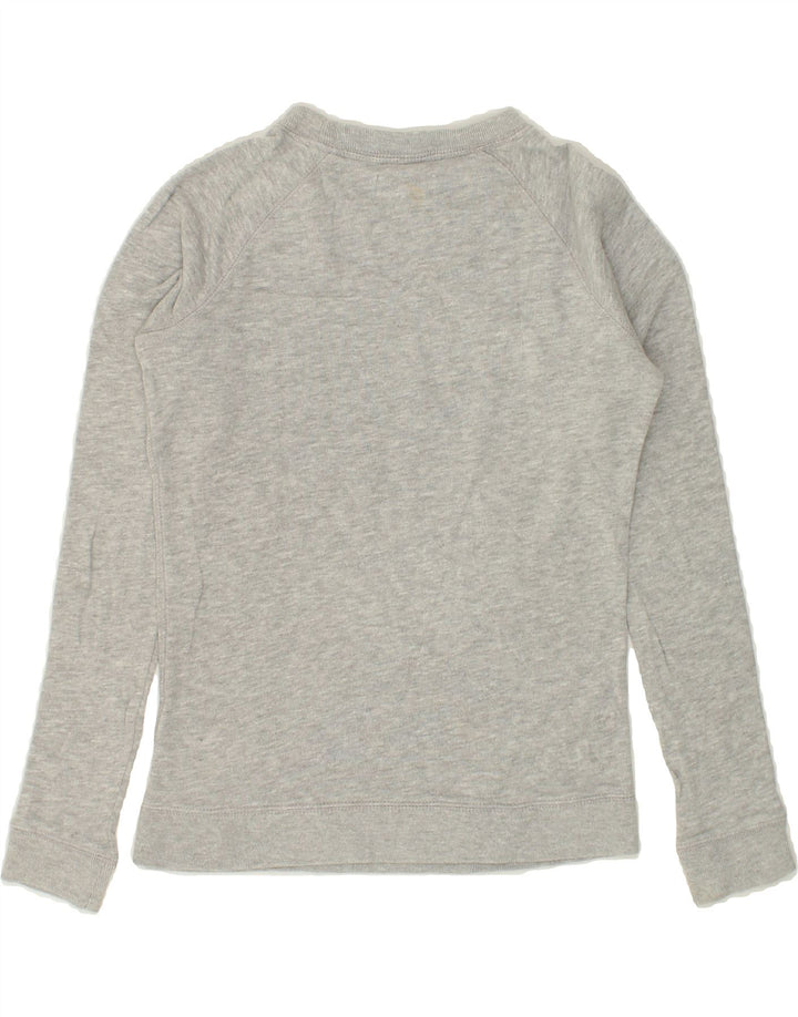 JACK WILLS Womens Sweatshirt Jumper UK 6 XS Grey Cotton Vintage Jack Wills and Second-Hand Jack Wills from Messina Hembry 
