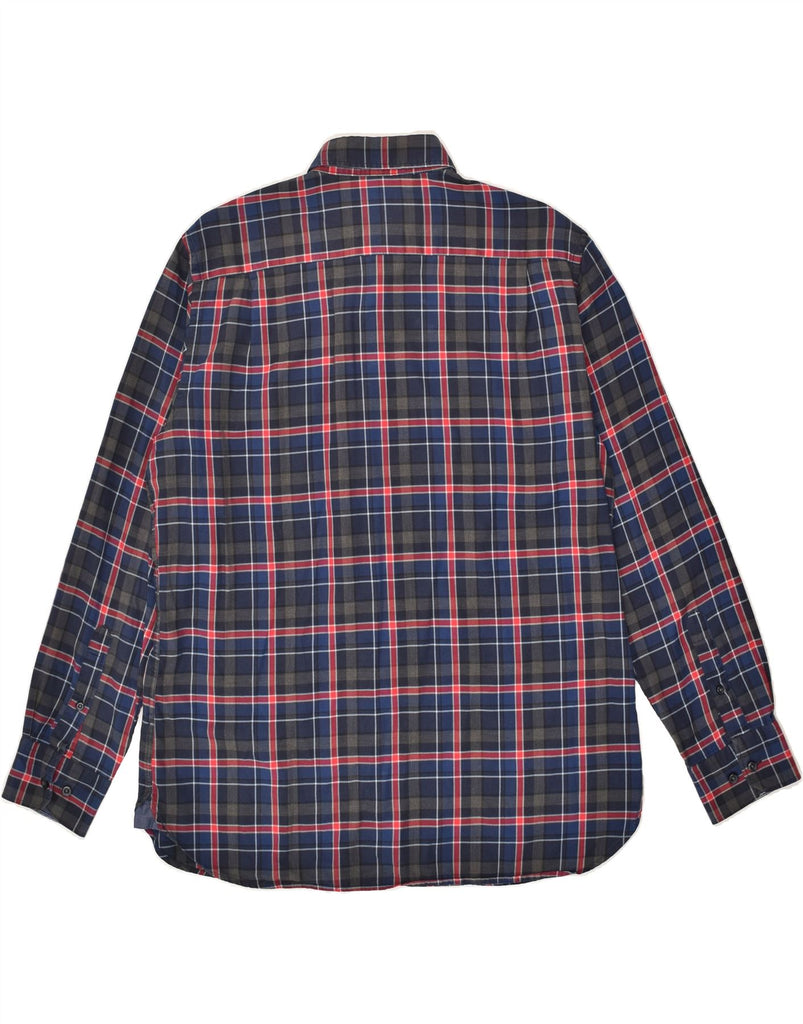 WESTBURY Mens Shirt Size 41 42 Large Navy Blue Check Cotton | Vintage WESTBURY | Thrift | Second-Hand WESTBURY | Used Clothing | Messina Hembry 