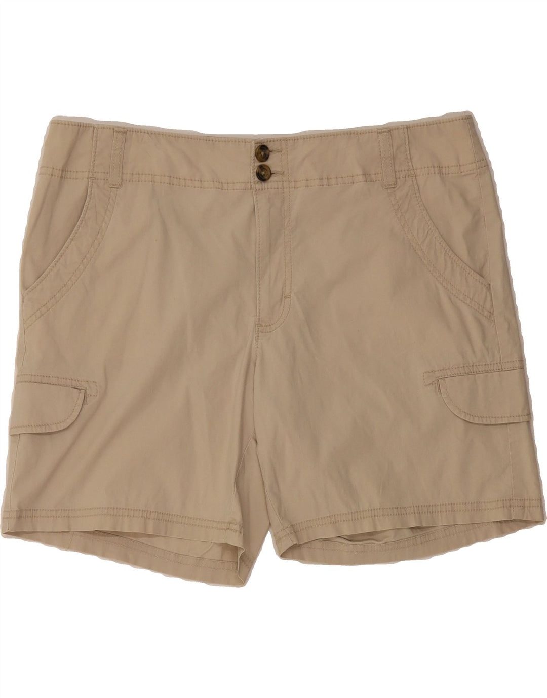 DOCKERS Womens Cargo Shorts US 12 Large W34  Beige Cotton Vintage Dockers and Second-Hand Dockers from Messina Hembry 