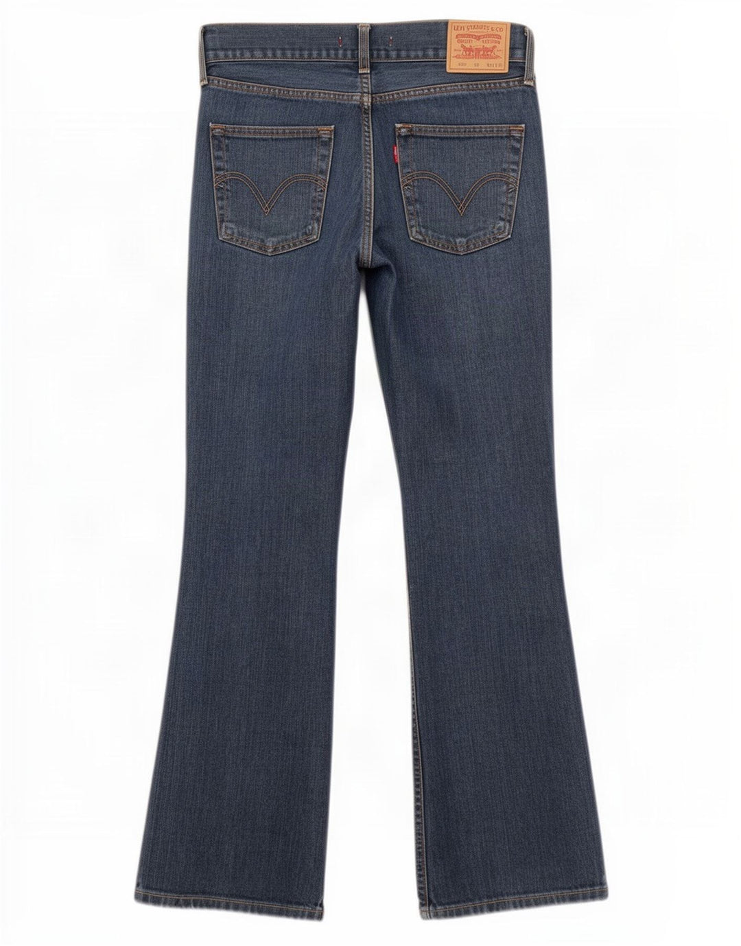Levi's Womens 557 Straight Jeans W32 L32 Blue Cotton