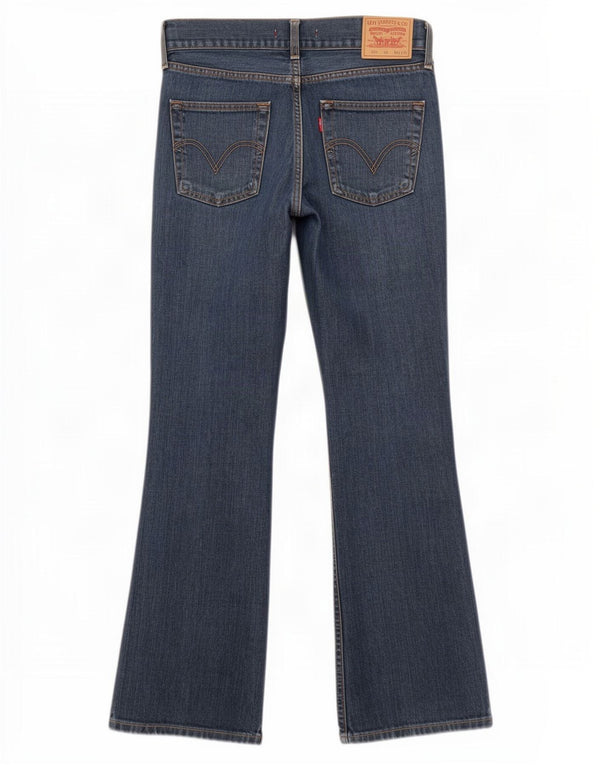 Levi's Womens 557 Straight Jeans W32 L32 Blue Cotton