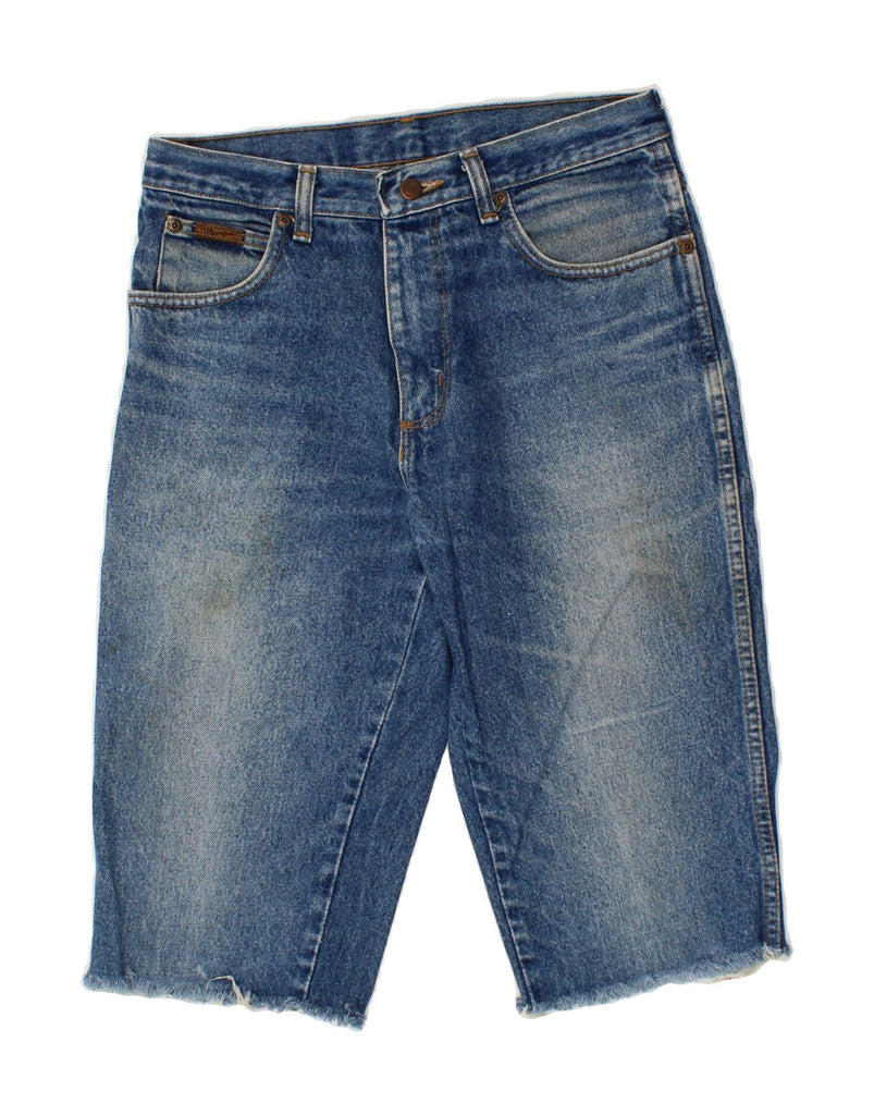 WRANGLER Mens Denim Shorts W30 Medium Blue Cotton Vintage Wrangler and Second-Hand Wrangler from Messina Hembry 