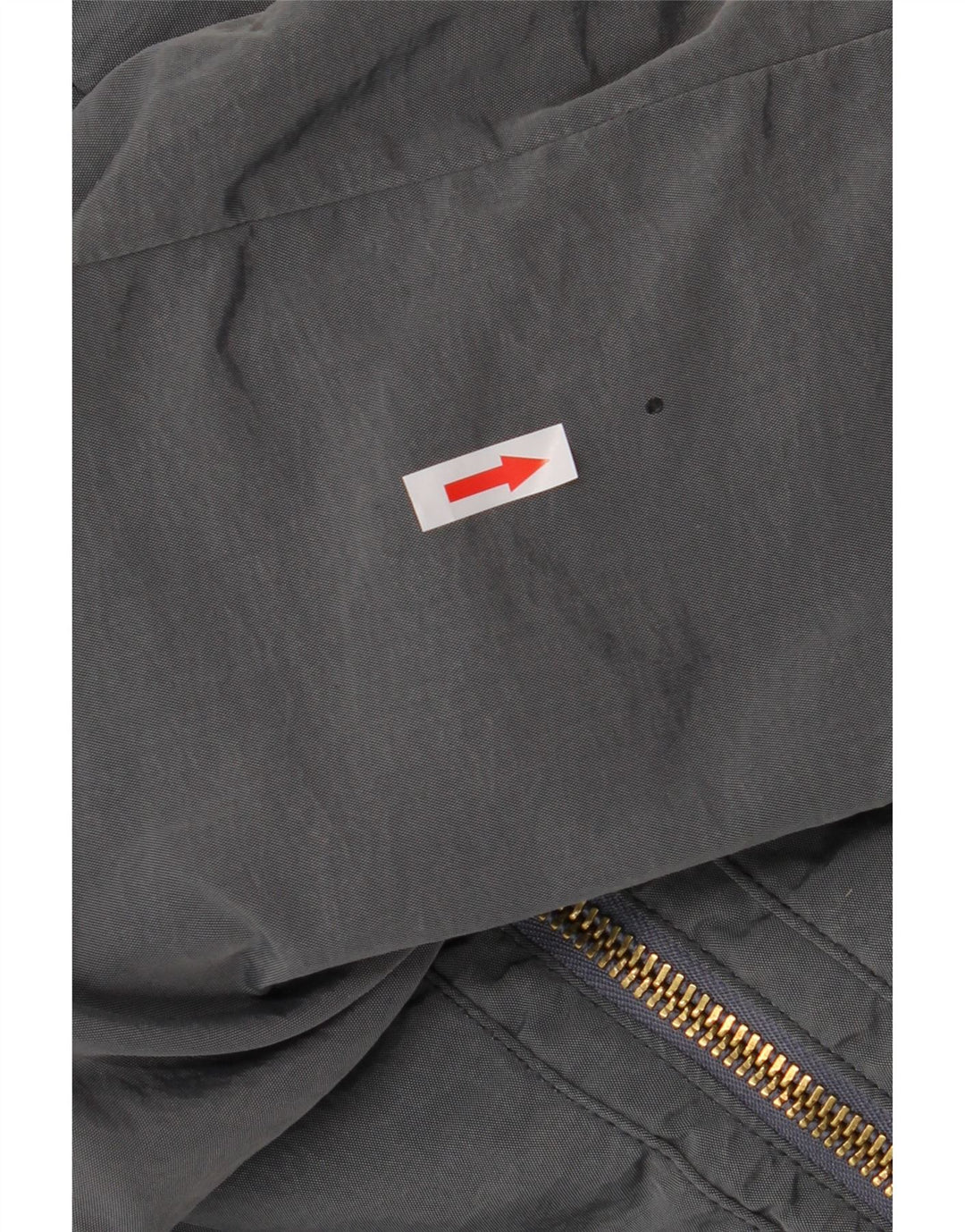 Calvin Klein Jeans Mens Hooded Bomber Jacket UK 44 2XL Grey Polyester