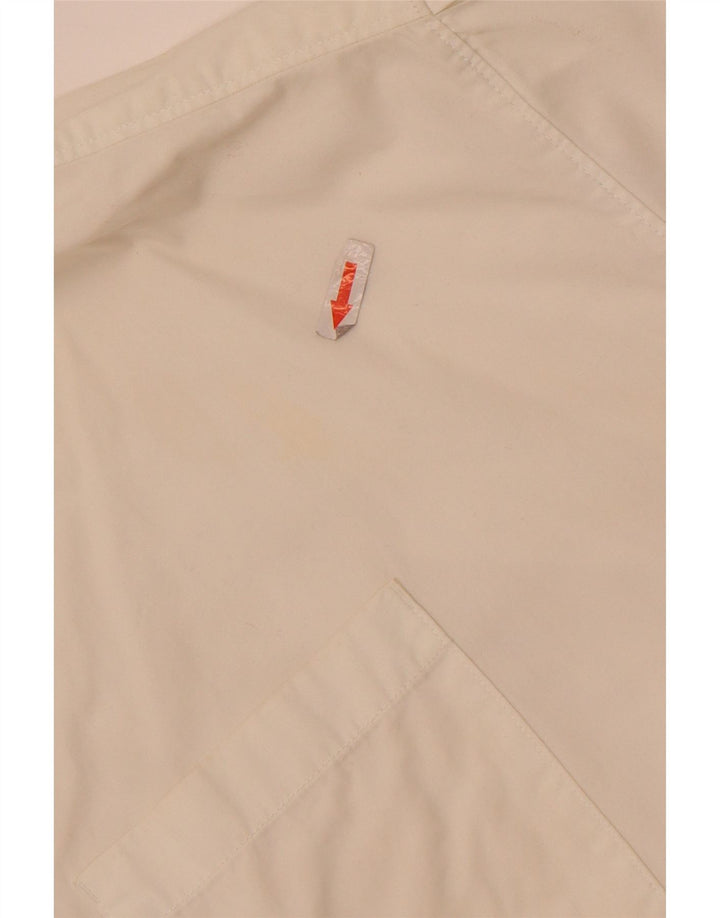 Levi's Womens Long Sleeve Oversized Shirt Dress UK 14 Medium White Cotton
