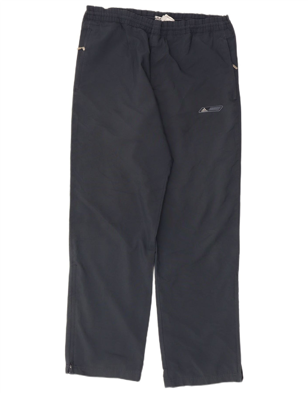 Adidas Mens Tracksuit Trousers Small  Grey Polyester