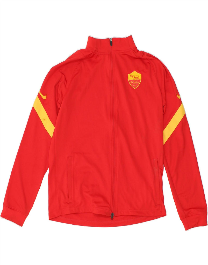 NIKE Boys Roma Graphic Tracksuit Top Jacket 13-14 Years XL Red Polyester | Vintage Nike | Thrift | Second-Hand Nike | Used Clothing | Messina Hembry 