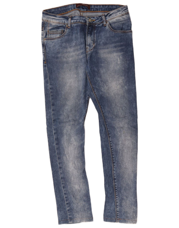 Zara Mens Slim Jeans EU 38 Small W30 L29 Blue Cotton