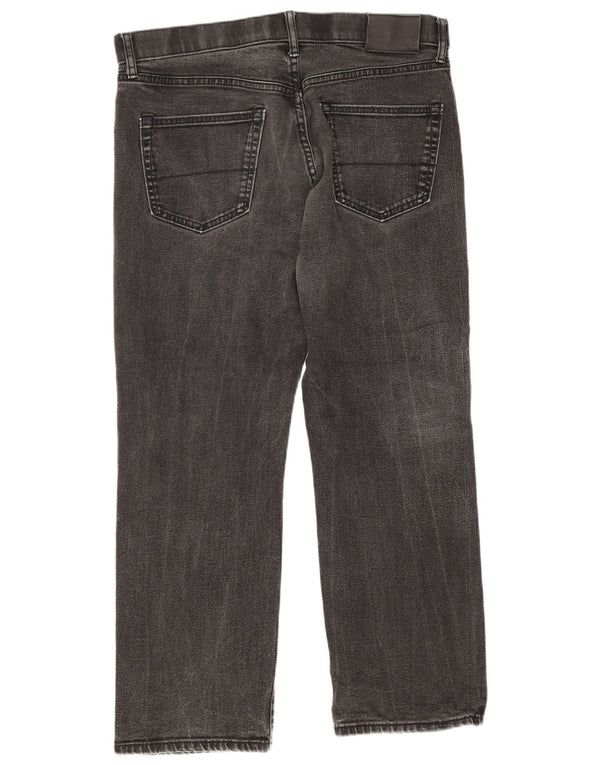 Marks & Spencer Mens Straight Jeans W34 L29 Black Cotton