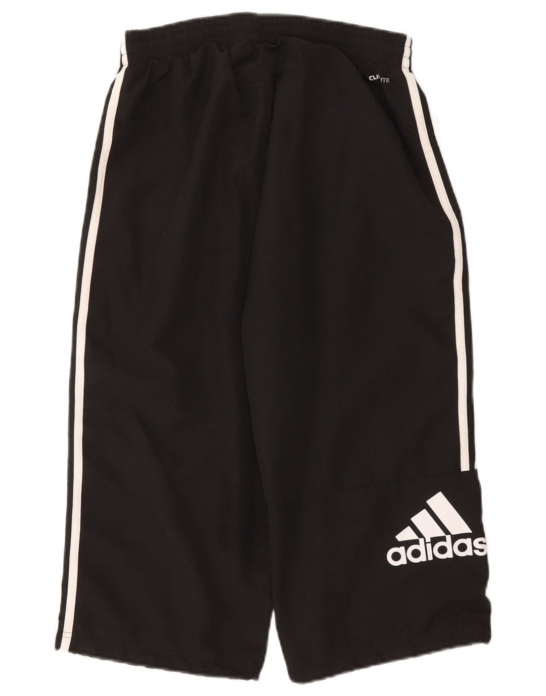 Adidas Mens Climalite Graphic Capri Tracksuit Trousers Medium Black