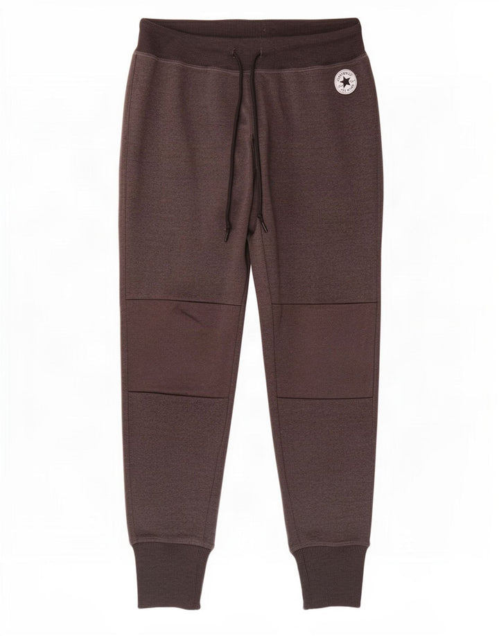 Converse Womens Tracksuit Trousers Joggers UK 10 Small Grey Polyester