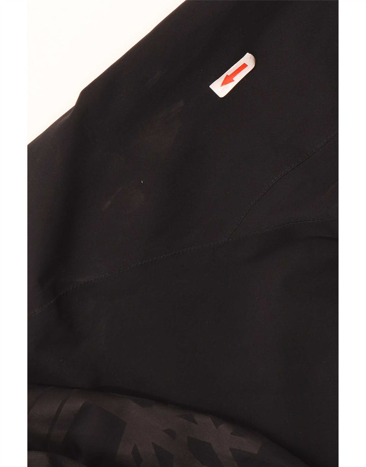 Timberland Mens Hooded Rain Jacket UK 36 Small Black Polyester