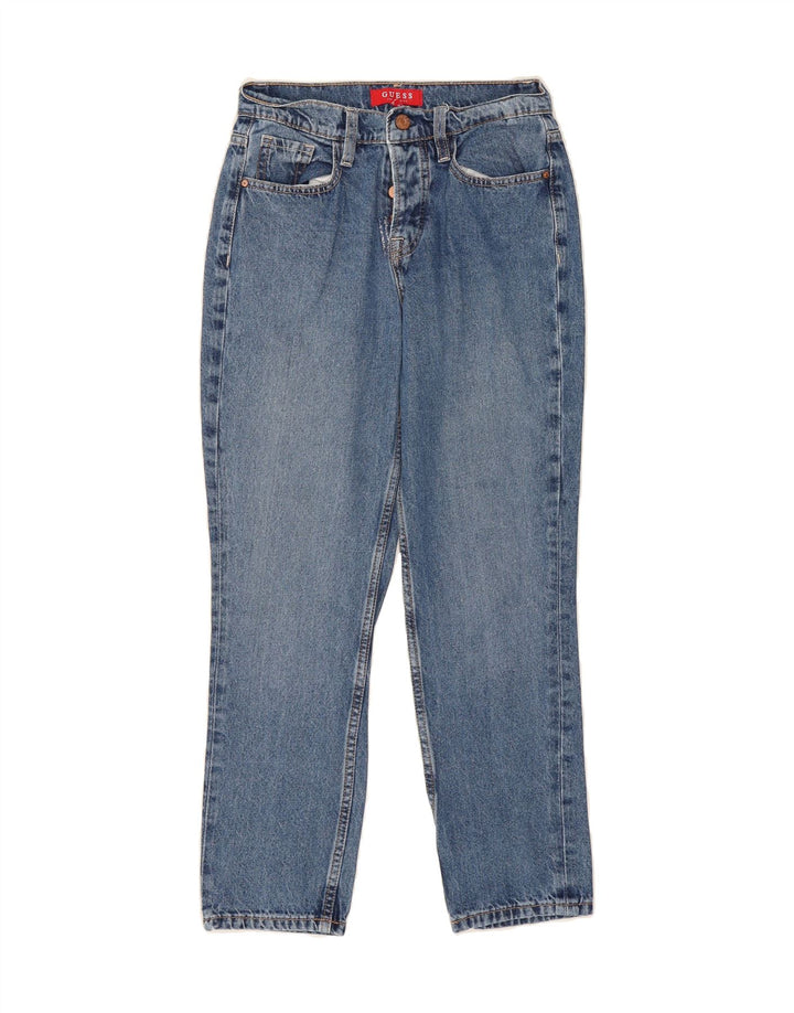 GUESS Womens Slim Jeans W24 L26 Blue Cotton Vintage Guess and Second-Hand Guess from Messina Hembry 