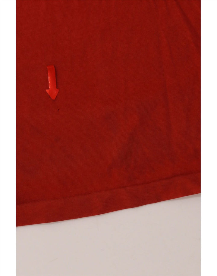 Polo Ralph Lauren Mens T-Shirt Top Medium Orange Cotton
