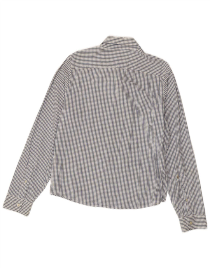 HOLLISTER Mens Shirt XL Blue Check Cotton