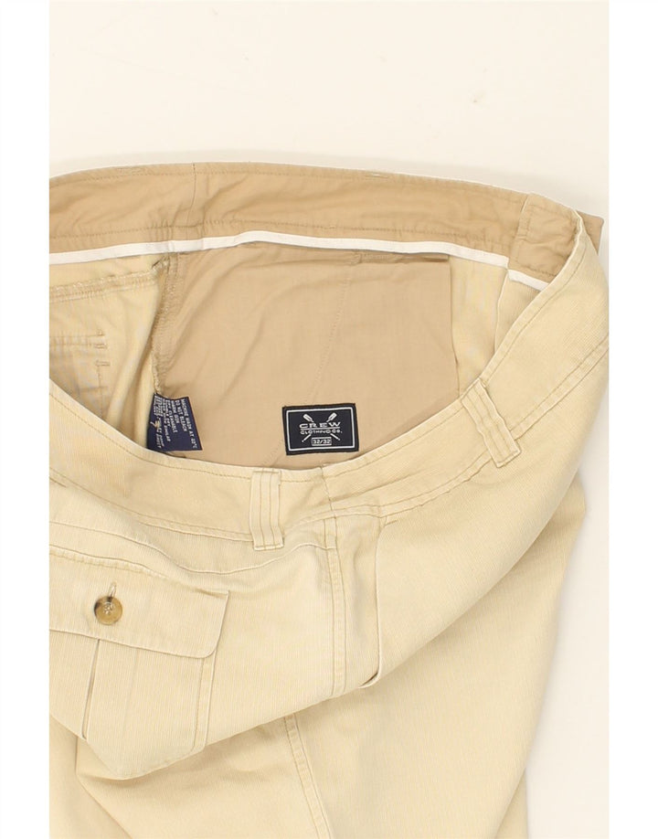 CREW CLOTHING Womens Bootcut Chino Trousers W32 L32 Beige Cotton Vintage Crew Clothing and Second-Hand Crew Clothing from Messina Hembry 