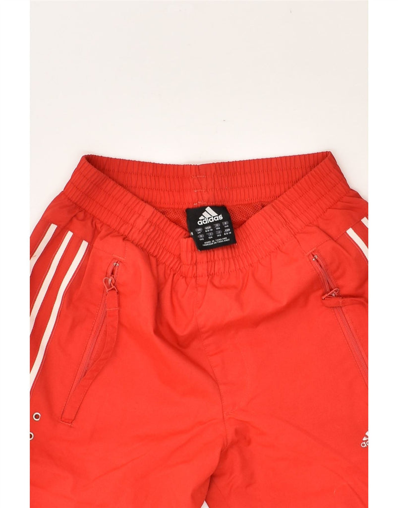 ADIDAS Boys Sport Shorts 8-9 Years Small Red Polyester | Vintage Adidas | Thrift | Second-Hand Adidas | Used Clothing | Messina Hembry 