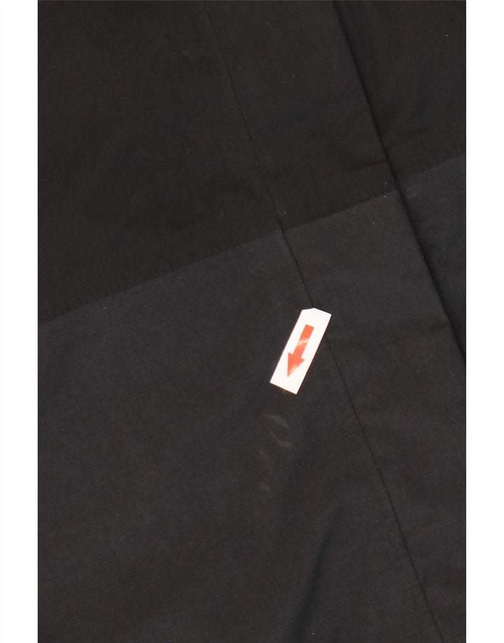 The North Face Womens Hooded Windbreaker Jacket UK 12 Medium Black
