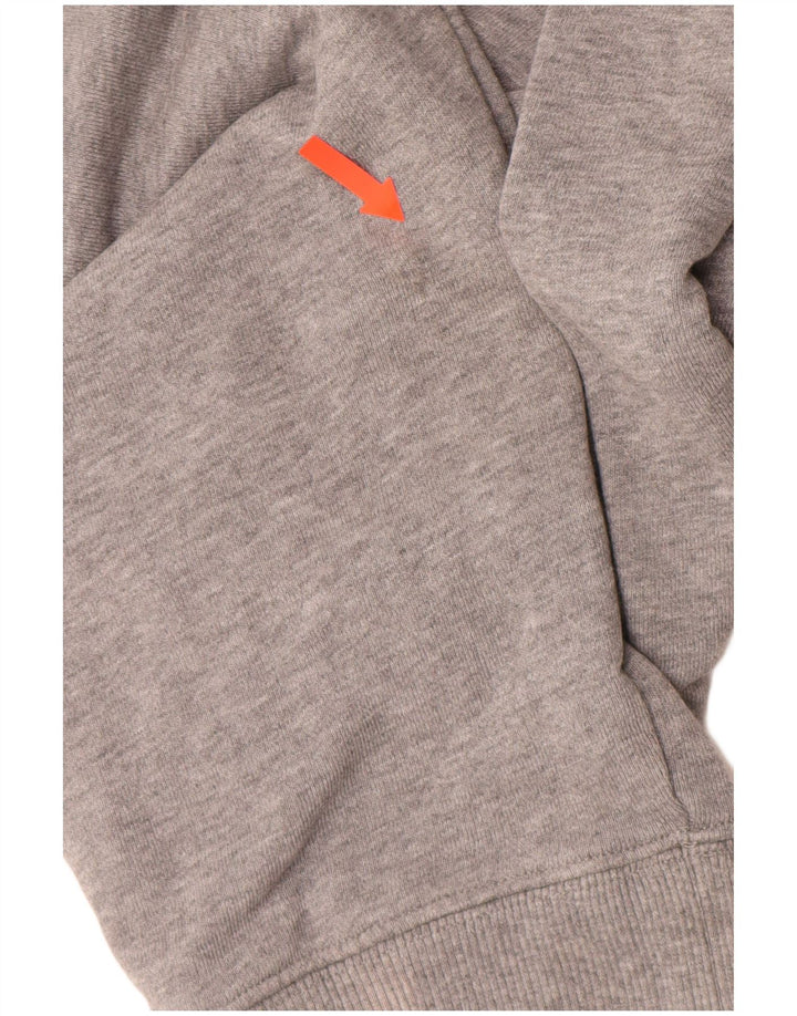 HUGO BOSS Mens Tracksuit Trousers Joggers Medium  Grey Cotton