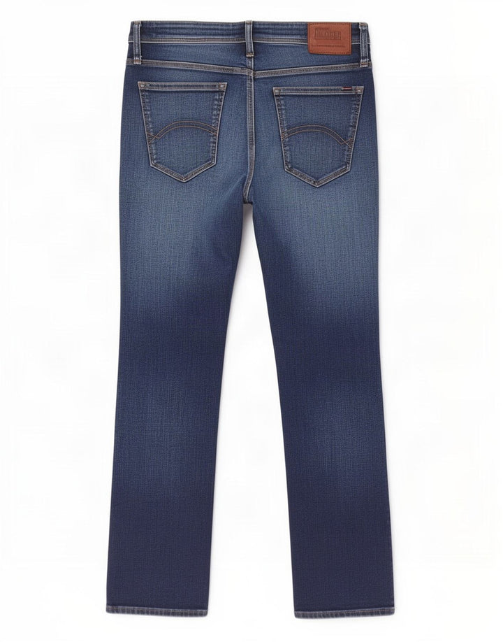 Tommy Hilfiger Mens Ryan Bootcut Jeans W34 L30 Blue Cotton