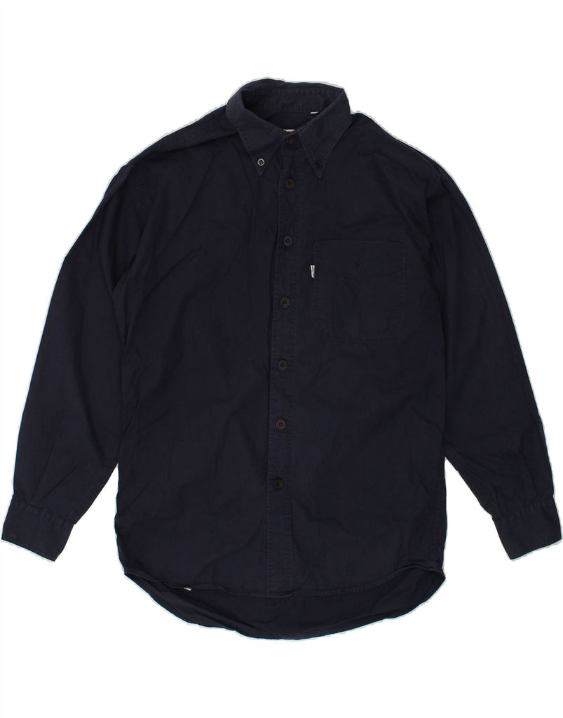 LEVI'S Mens Shirt Large Navy Blue | Vintage Levi's | Thrift | Second-Hand Levi's | Used Clothing | Messina Hembry 