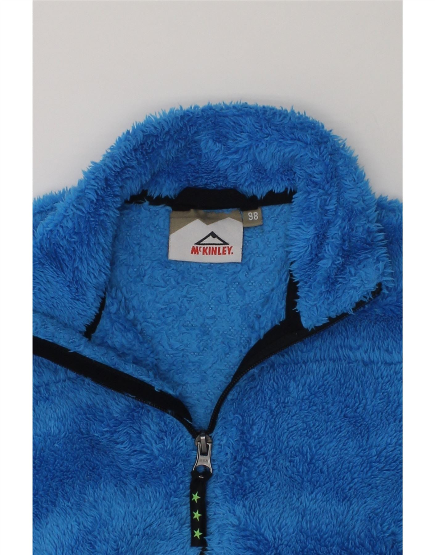 Teddy Bear Bomber Jacket - Blue