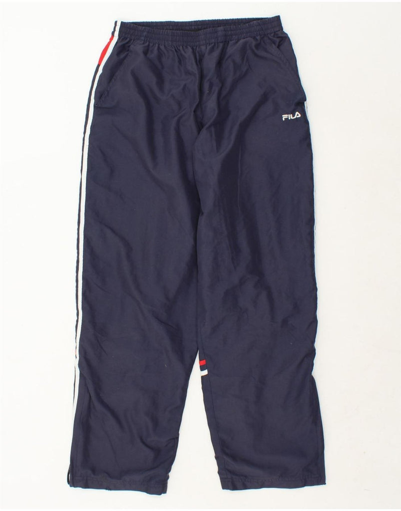 FILA Mens Tracksuit Trousers Large Navy Blue Polyester Vintage Fila and Second-Hand Fila from Messina Hembry 