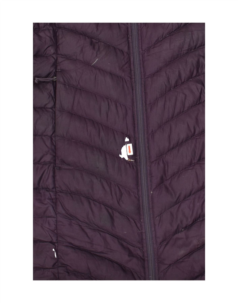 THE NORTH FACE Womens Hooded Padded Coat UK 14 Medium Purple Nylon | Vintage The North Face | Thrift | Second-Hand The North Face | Used Clothing | Messina Hembry 