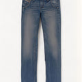 Diesel Womens Chela Slim Jeans W25 L32 Blue Cotton