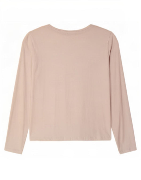 Zara Womens Top Long Sleeve UK 18 XL White