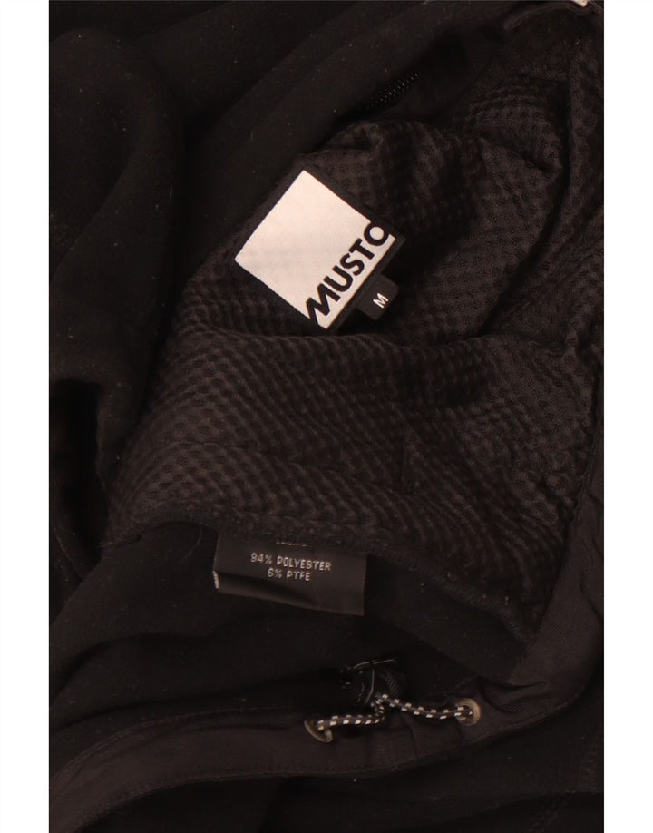 Musto Mens Fleece Jacket UK 38 Medium Black Polyester