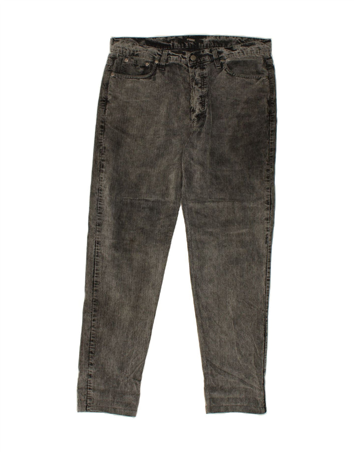 FERRE Mens Slim Jeans W38 L32 Grey Cotton Vintage Ferre and Second-Hand Ferre from Messina Hembry 