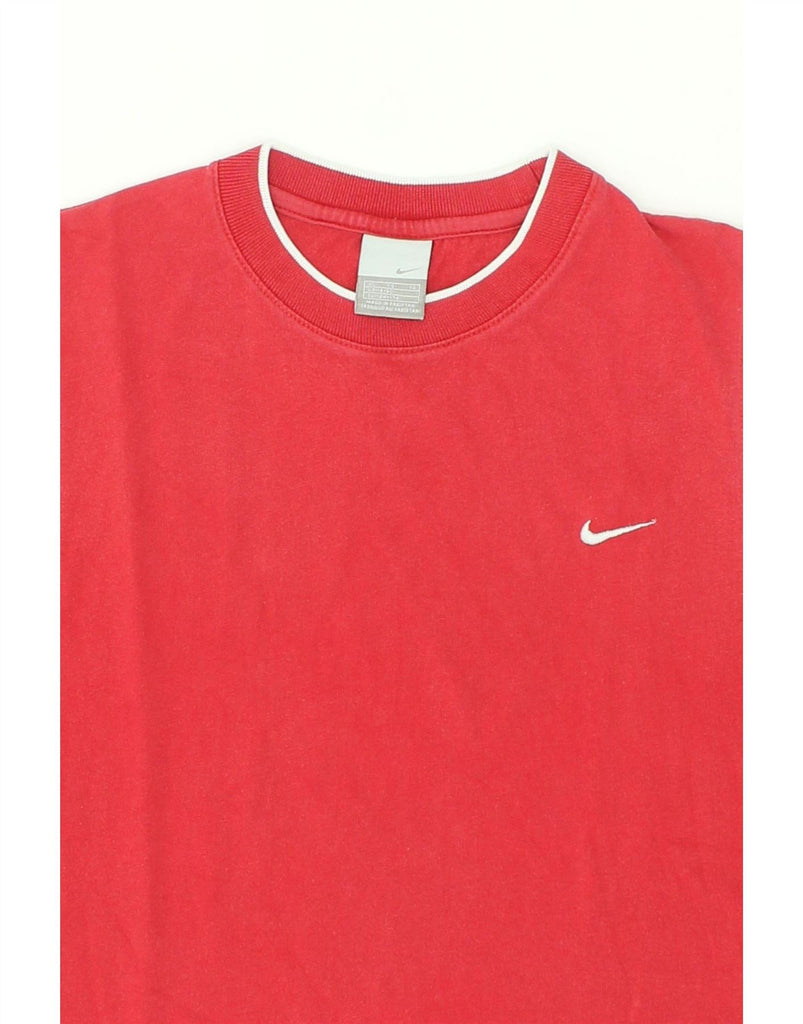 NIKE Womens Vest Top UK 18/20 XL Red Cotton Vintage Nike and Second-Hand Nike from Messina Hembry 