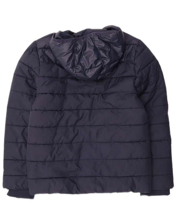 Converse Boys Hooded Padded Jacket 13-14 Years XL Navy Blue