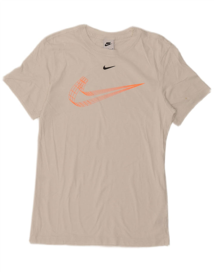 Nike Mens Graphic T-Shirt Top Small White Cotton