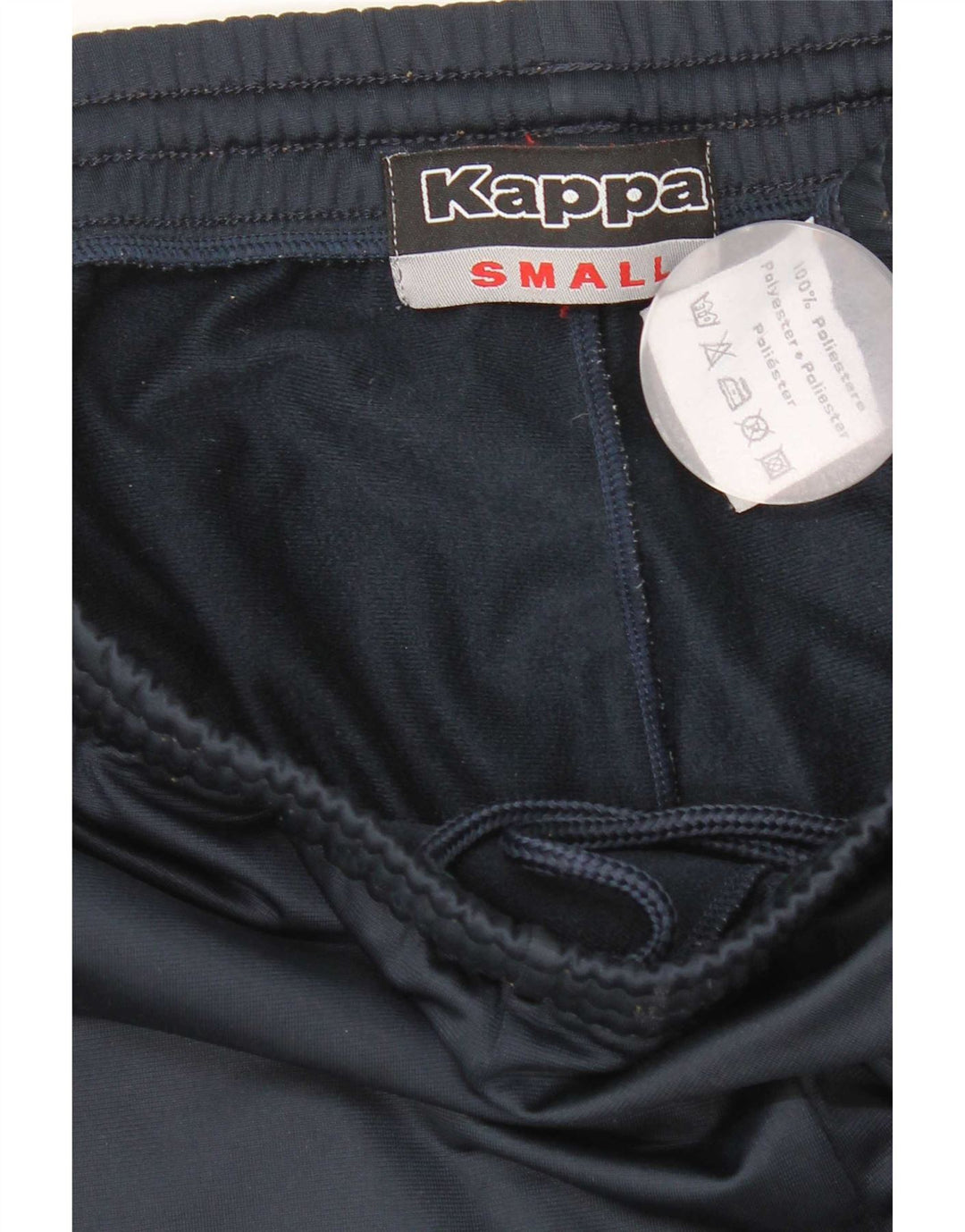 Kappa Mens Tracksuit Trousers Small  Navy Blue Polyester
