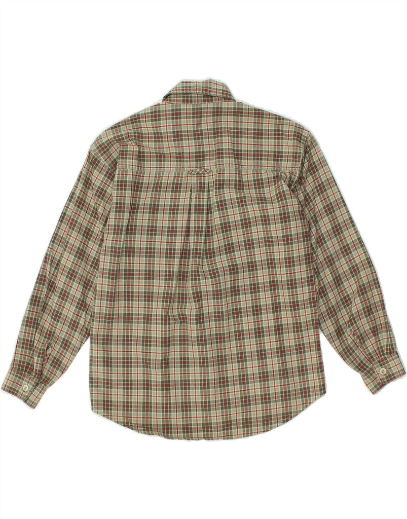 TIMBERLAND Boys Shirt 7-8 Years Green Check Cotton | Vintage Timberland | Thrift | Second-Hand Timberland | Used Clothing | Messina Hembry 