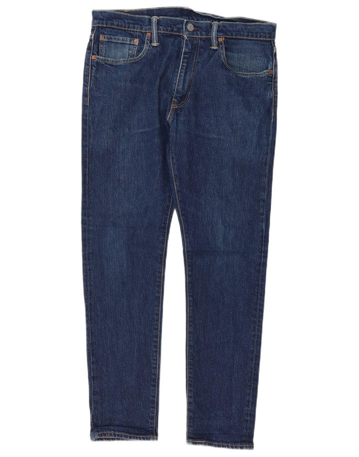 Levi's Mens 512 Slim Tapered Jeans W32 L30 Blue Cotton