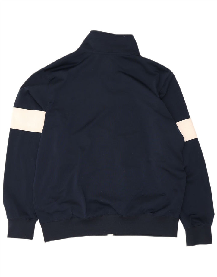 Nike Mens Regular Fit Tracksuit Top Jacket Large Navy Blue Colourblock