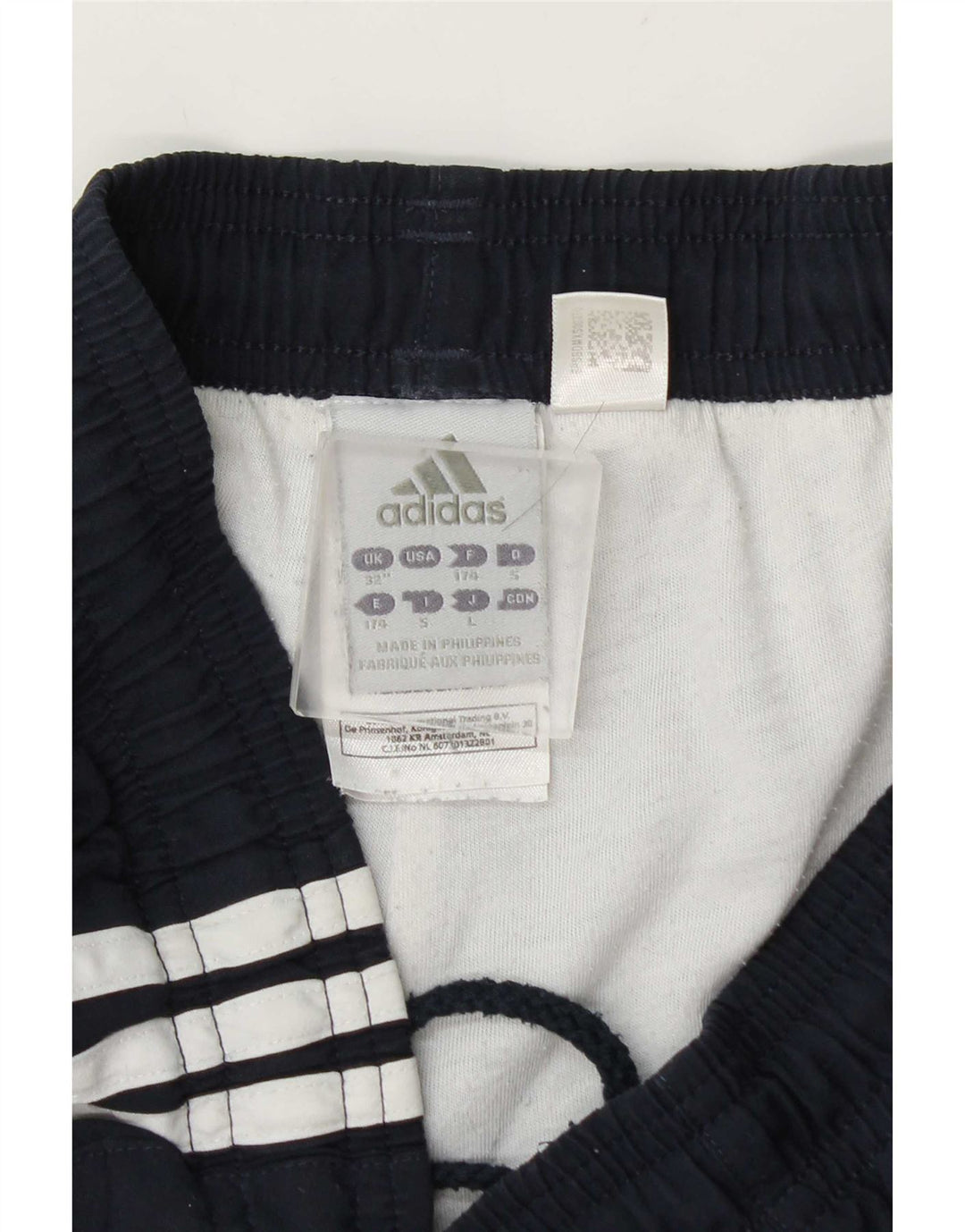Adidas Mens Tracksuit Trousers Joggers Medium  Navy Blue Polyester