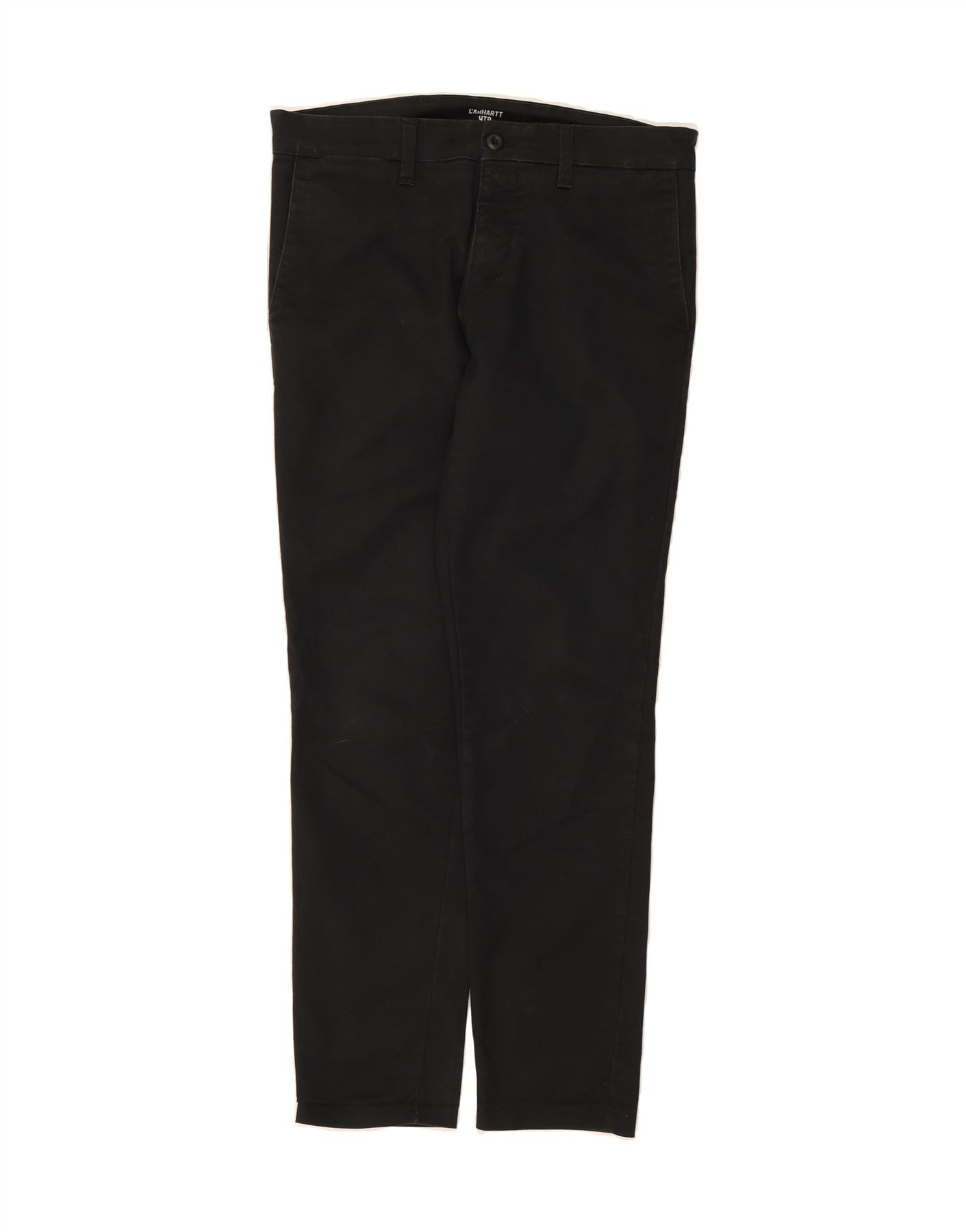 CARHARTT Mens Slim Chino Trousers W33 L32 Black Cotton Vintage Carhartt and Second-Hand Carhartt from Messina Hembry 