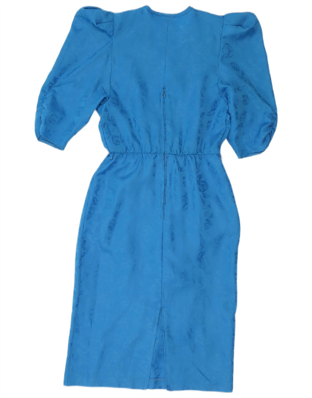 YESSICA Womens Wrap Dress EU 38 Medium Blue Floral Polyester