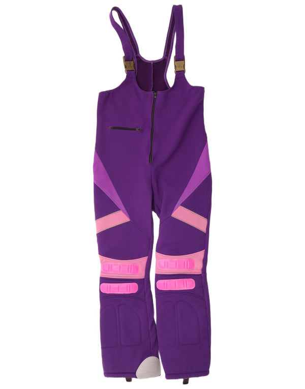 Dubin Womens Dungarees Ski Trousers IT 52 2XL Purple Colourblock Acrylic