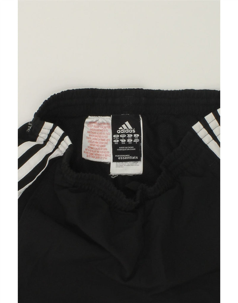 ADIDAS Boys Climalite Sport Shorts 9-10 Years Black Polyester | Vintage Adidas | Thrift | Second-Hand Adidas | Used Clothing | Messina Hembry 