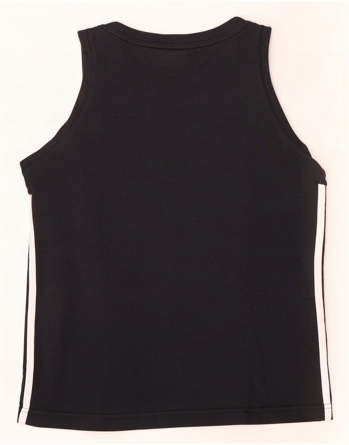 Adidas Womens Climalite Vest Top UK 12/14 Medium Black Cotton