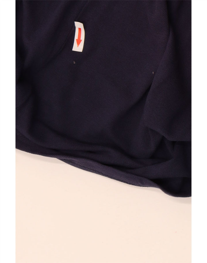 Lotto Mens Polo Shirt Large Navy Blue Cotton