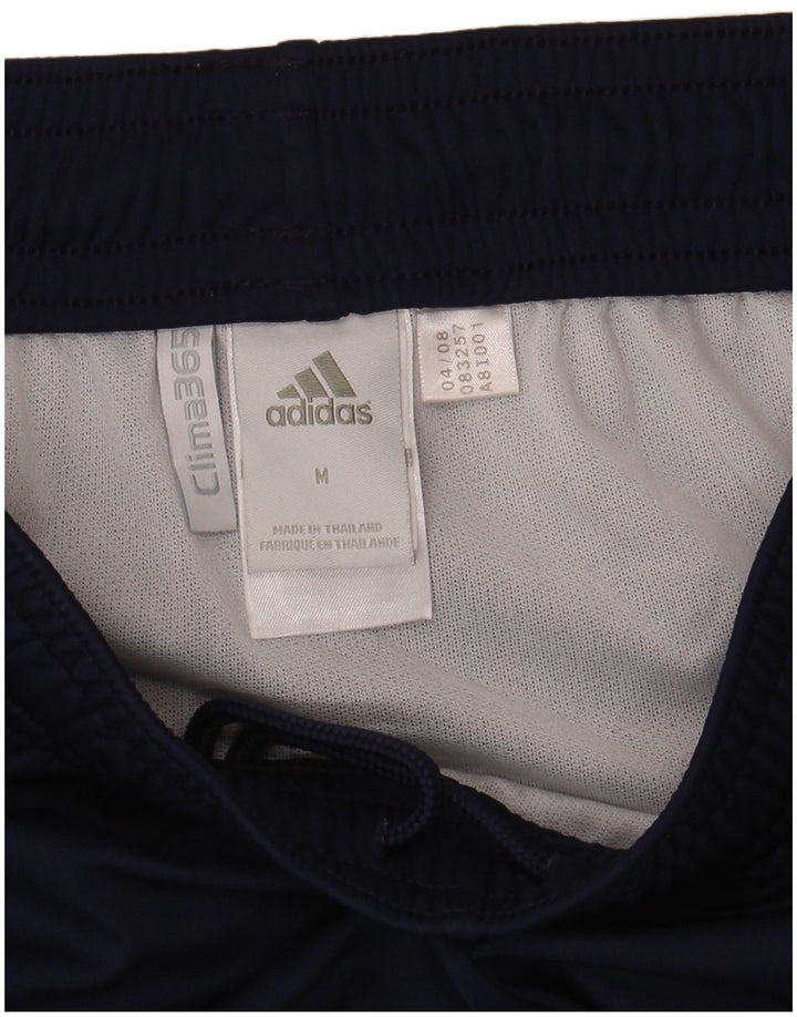 Adidas Mens Clima 365 Sport Shorts Medium Navy Blue Colourblock Polyester