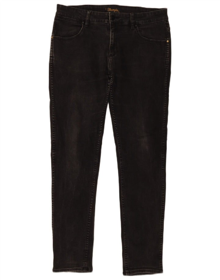 Wrangler Mens Stompers Slim Jeans W32 L30 Black Cotton