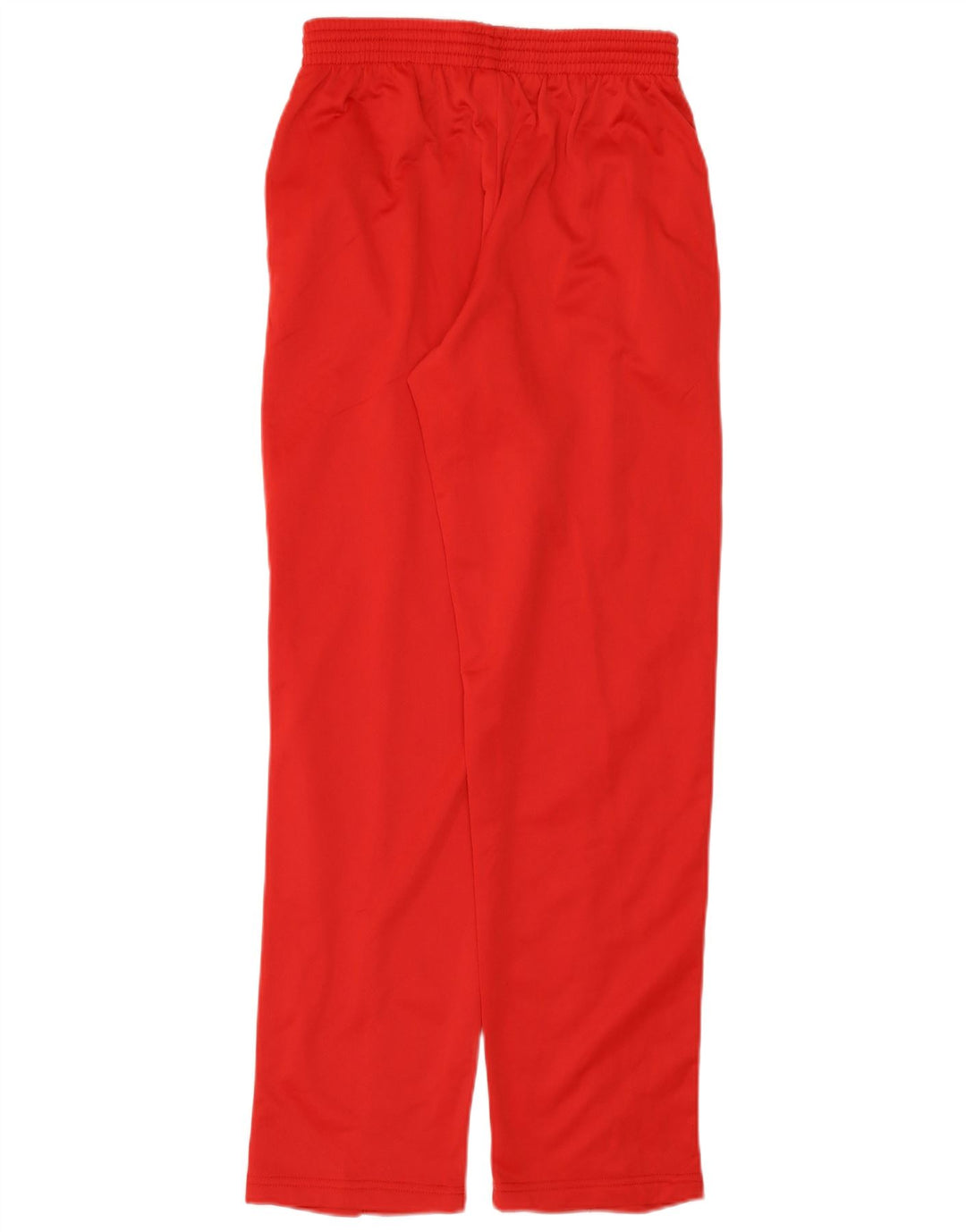 Asics Womens Graphic Tracksuit Trousers UK 12 Medium  Red Polyester